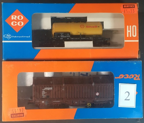 Roco rolling stock items - stock,
