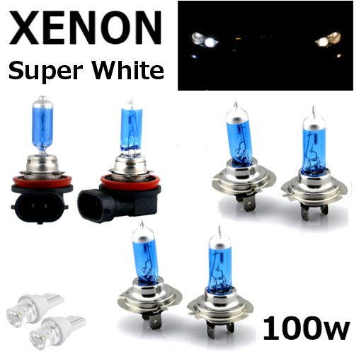 H11 100w superwhite - h7,