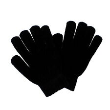 Zac's Alter Ego� Black Chenille Fabric Gloves
