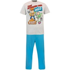 Mens Toy Story Pyjamas | Disney Toy Story Pj Set | Adults Pixar Lounge Pants
