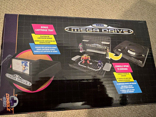 Sega mega drive console - drive, boxed