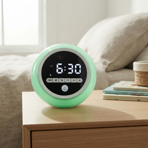 Wake digital clock with - to,