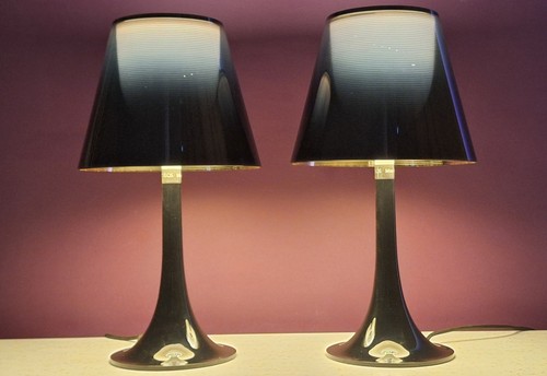 Two matching miss lamp - two,