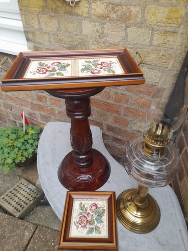 Vintage tile tray - tile, with
