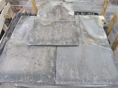 Roof slate 24x14 reclaimed - slate,