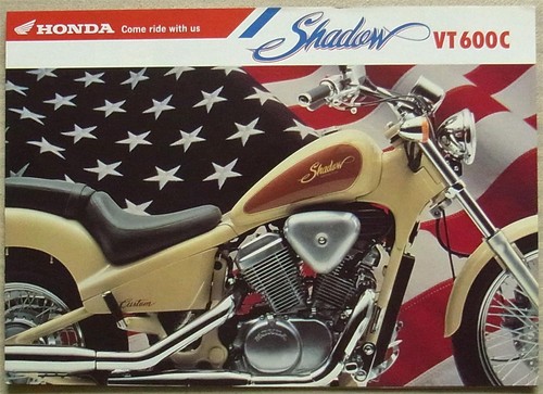 Honda vt600c shadow motorcycle - honda,