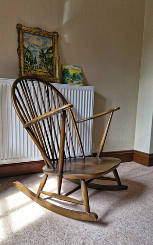 Vibtage ercol rocking - ercol, chair
