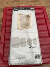 Sizzix Bigz XL Die with Framelits by Tim Holtz Curio Box 664419