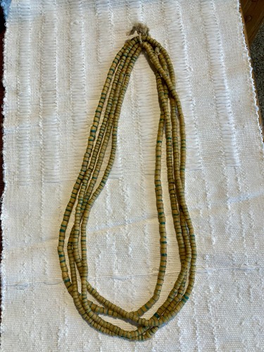 Africa trade beads yellow - trade, 4