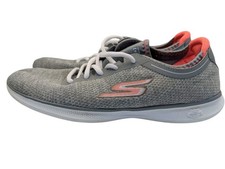 Women’s Skechers Go Step Quick For Trainers Size UK 5 Grey/Pink Free Post 