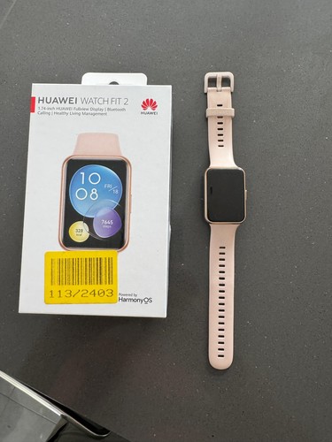 Huawei watch fit 34mm gold - huawei,