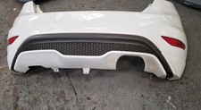 ✅ GENUINE FORD FIESTA MK7 ST ST180 BACK REAR BUMPER FROZEN WHITE 2013 - 2017