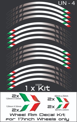 Motorcycle wheel rim stickers - wheel,