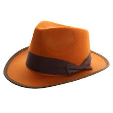 LIGHT BROWN EXPLORER HAT KIDS UNISEX SAFARI JUNGLE FEDORA BOYS GIRLS FANCY DRESS