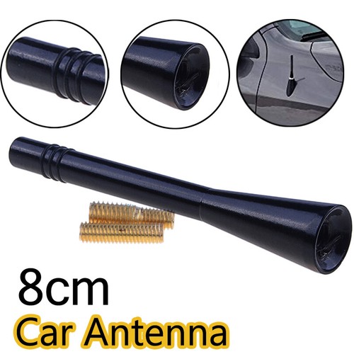 8cm black car aerial - black,