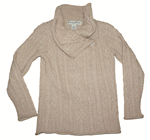 Aran mor beige - mor,