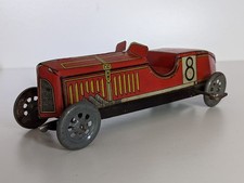 Vintage Rico Spain Tinplate Clockwork Tin Toy Race Racing Car 1920s Paya Tippco