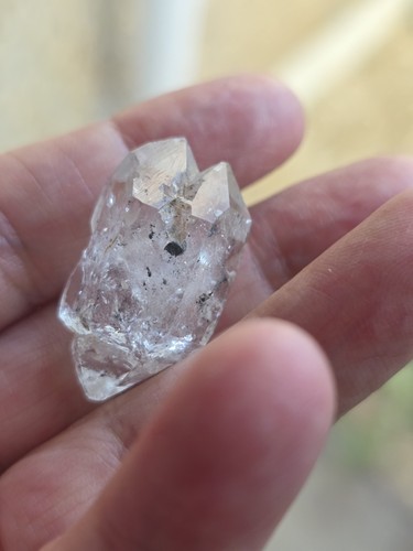 Herkimer diamond crystal - herkimer,