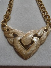 Vintage 1980s Napier Goldtone