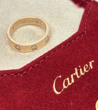 Cartier Love Ring 8 Diamonds