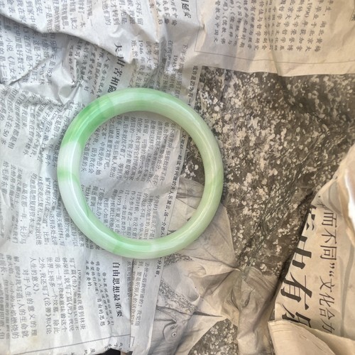 Chinese jade hardstone bangle - chinese,