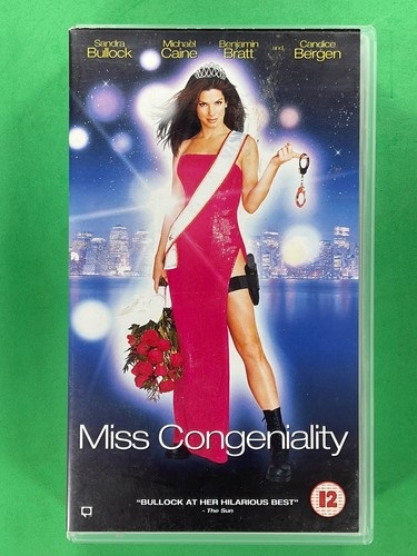Miss congeniality vhs video - congeniality,
