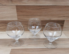 Set of 3 Vintage Clear Crystal
