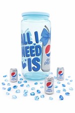 Diet Pepsi Inspired 16oz Blue