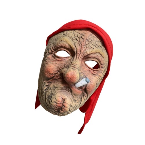 Smoking mask red - mask, headscarf