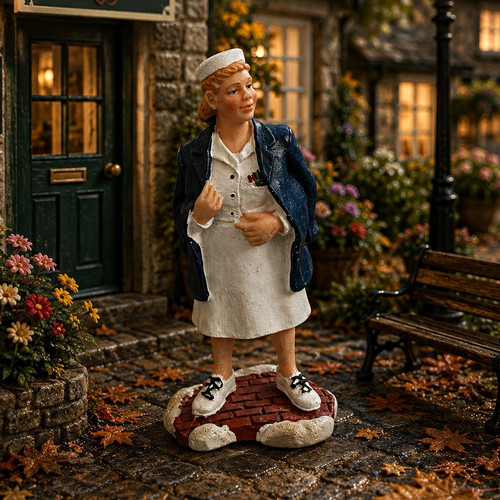 Lemax nurse 02396 - 02396, retired