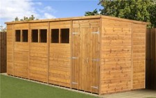 Empire Pent Garden Shed Wooden