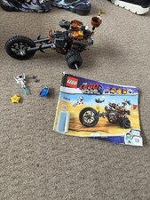 LEGO MetalBeard's Heavy Metal Motor Trike 70834 complete