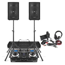 Home DJ Setup 8" PA Speakers