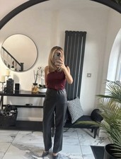 River Island Black Faux