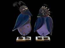 Pair Of Louise Hjerrild Glass