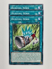 Yu Gi Oh - 3x DOOD-EN086 Hunting Horn - Common