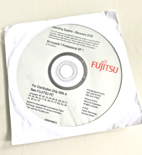 Fujitsu win pro bit - 7, 32