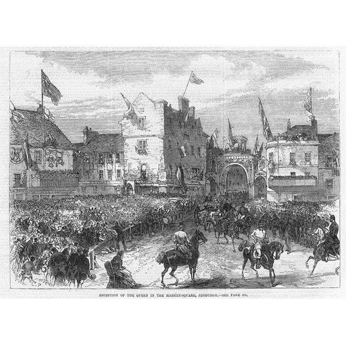 Jedburgh reception queen - reception, of