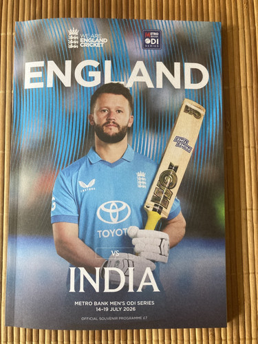 Cricket england india metro - england,