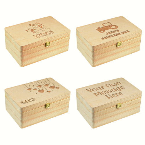 Wooden engraved personalised - wooden,