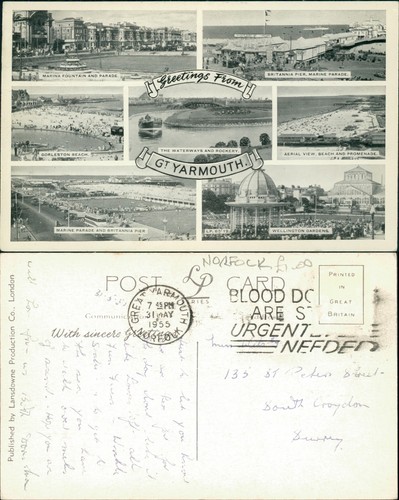 Yarmouth views gb 1955 - gt,
