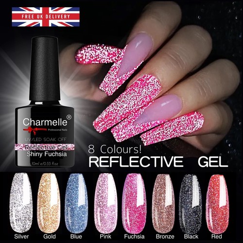 Reflective disco nail - reflective,