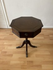 Vintage Wooden Octagonal