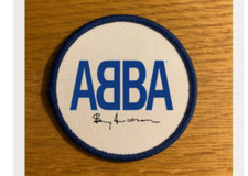 Abba Sew On Patch Signed 8cm