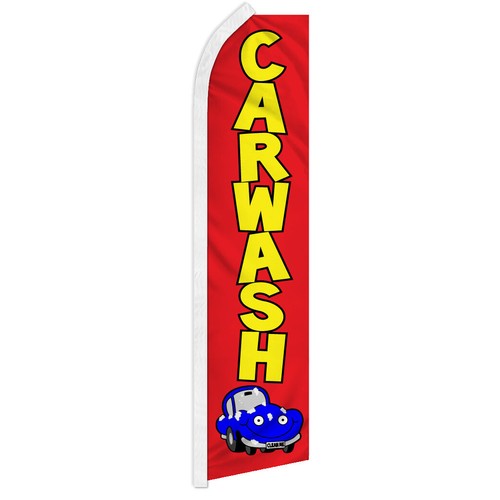 Car wash advertising - advertising, swooper