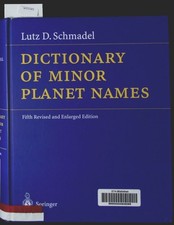 Dictionary of minor planet