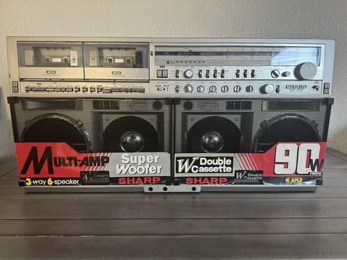 Sharp 777 boombox - gf-777,