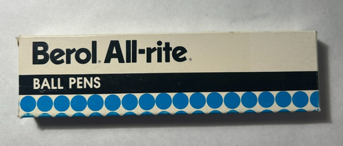 Vintage berol all rite - berol, ball