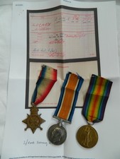 WW1 MEDAL GROUP.Pte