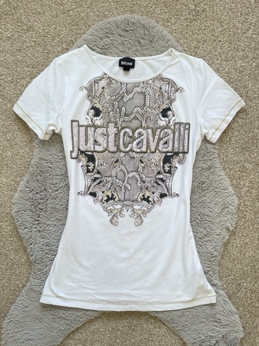 Women just cavalli white - just, t